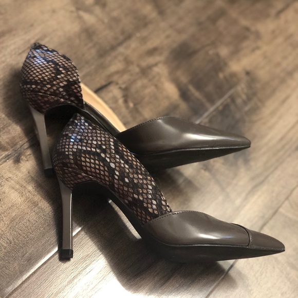 Zara heels with snake skin pattern - Picture 2 of 6